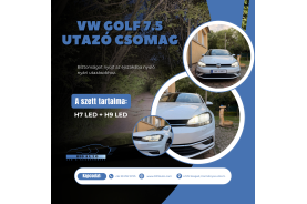 VW Golf 7.5 utazó csomag